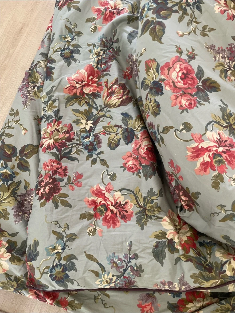 CHAPS Ralph Lauren Home Floral Comforter Reversible Cottagecore  108x96 King
